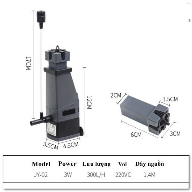 lọc váng SUNSUN JY-02 [ĐƯỢC KIỂM HÀNG]