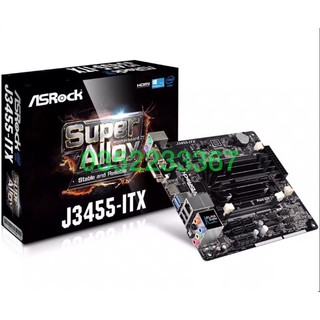 Main ITX Asrock J3455 NAS Xpenology, synology để