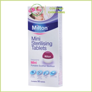 Viên tiệt trùng cốc nguyệt san Milton