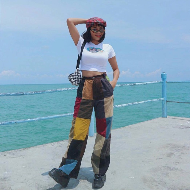 Quần nhung handmade