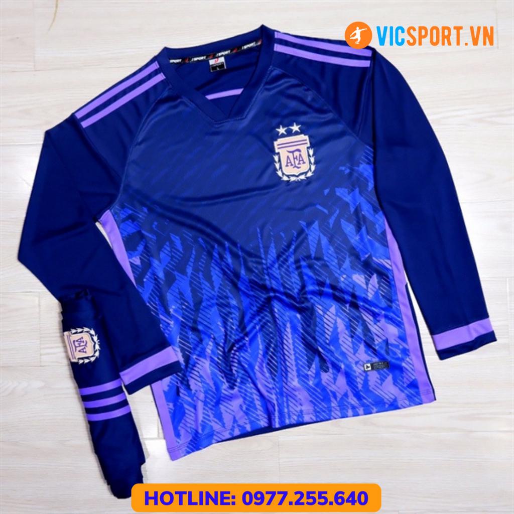 Áo Bóng Đá Tay Dài, Quần Áo Đá Banh Thủ Môn Đội Tuyển Quốc Gia Thun Lạnh Thoáng Mát 2023 -  Vicsport
