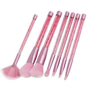 Bộ 7 cọ trang điểm đánh nền tay cầm kim tuyến lấp lánh