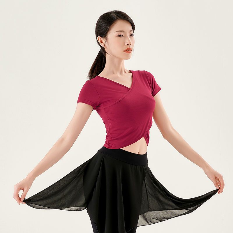 Bộ Trang Phục Khiêu Vũ Latin Ngắn Tay Thời Trang Mùa Hè Dành Cho Nữ