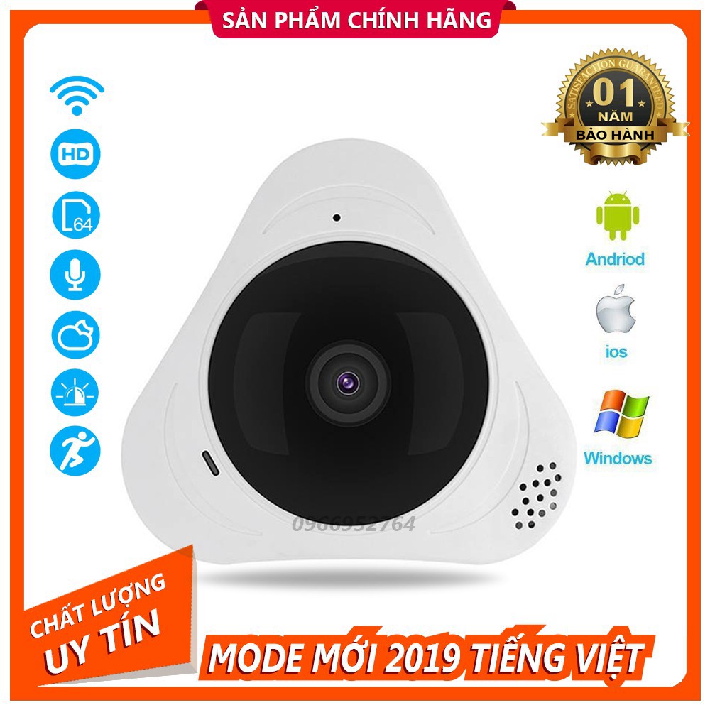 [ Chính Hãng ] Camera Ip Wifi YooSee VR360 Mini - Ốp Trần Có Hồng Ngoại Xem Được Ban Đêm Hưng Thịnh computer