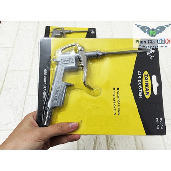 Súng xì khô xịt bụi Hãng TAIWAN - Hàng cao cấp - Dùng cho máy khí nén