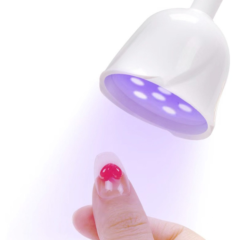 Đèn LED Hong Khô Móng Tay Bằng Tia UV 360 Độ Tiện Dụng°Đèn Làm Móng Tay Xoay Được Không Dùng Gel