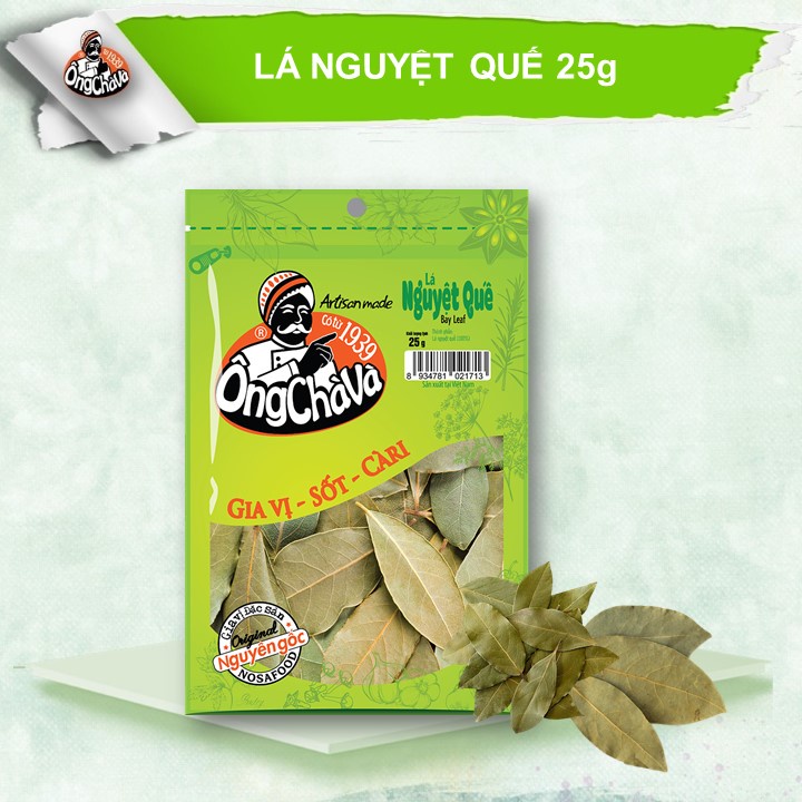 Lá Nguyệt Quế Ông Chà Và 25gram (Bay Leaf)