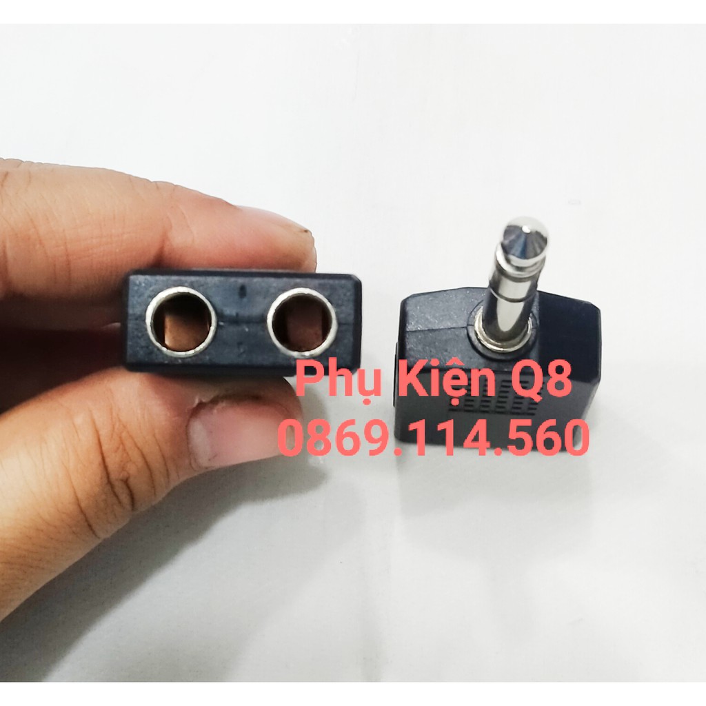 Đầu Chia Jack 6ly Ra 2 Lỗ 6ly