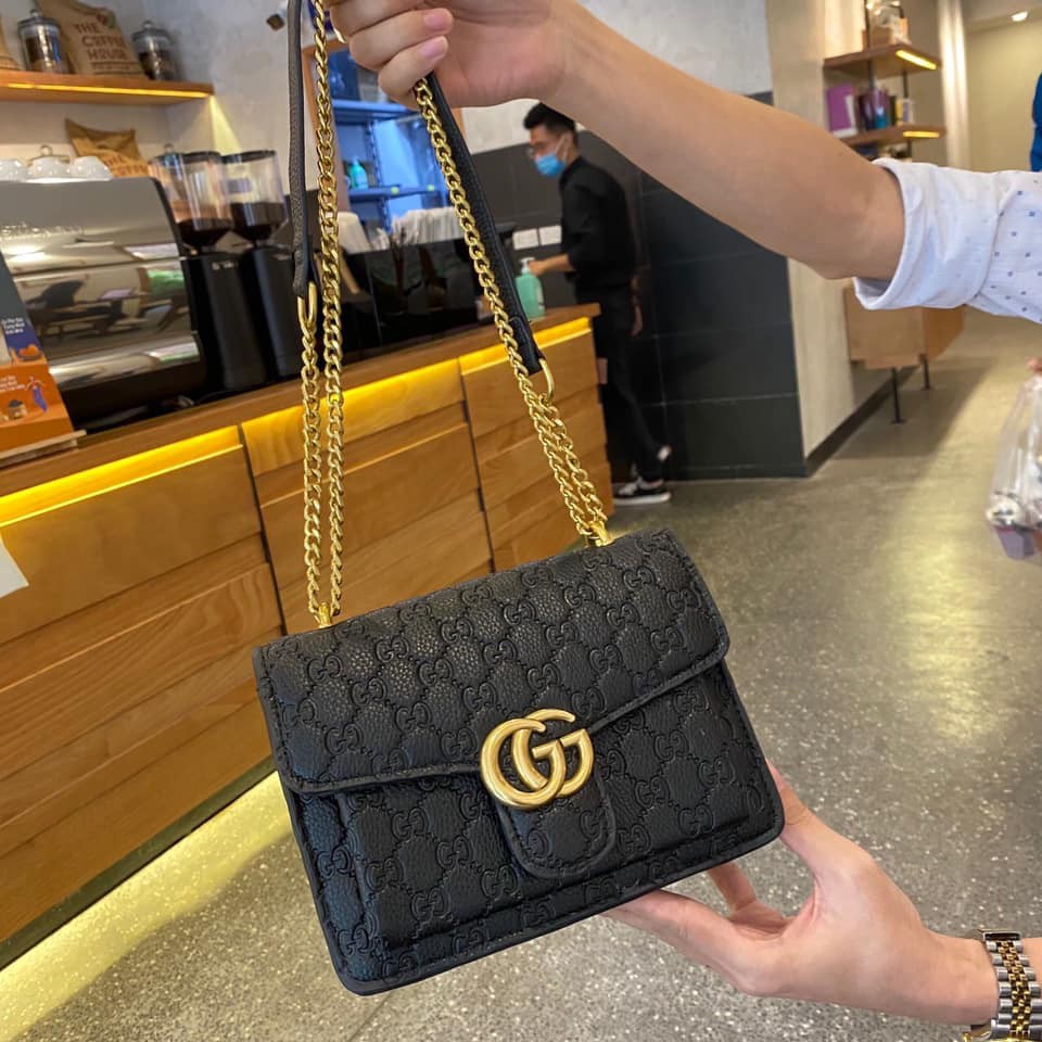 TÚI GG DA SẦN DẬP LOGO 2020 | BigBuy360 - bigbuy360.vn