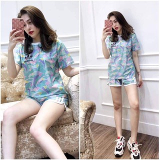 Bộ đồ Adidas nữ chất đẹp_Giá siêu yêu_Chất cotton đẹp mặc đi chơi hoặc ở nhà