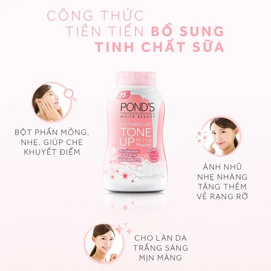 Phấn Thơm Pond’s 50g phấn phủ