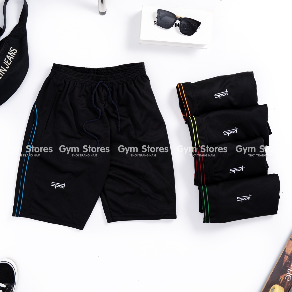 Quần đùi nam thun thể thao, quần short ngố mặc nhà đẹp cao cấp nhiều màu co giãn tốt hình shop tự chụp 100%
