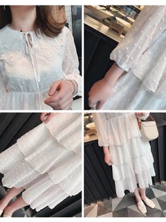 Váy tầng tiểu thư ulzzang