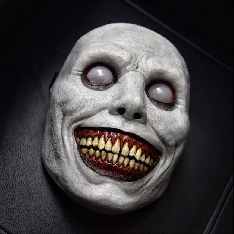 Mặt Nạ Hóa Trang Halloween Hình Quỷ Có Đèn LED Độc Đáo