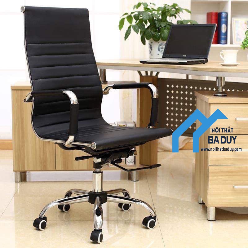 Ghế Xoay Văn Phòng Da Lưng Cao GX208