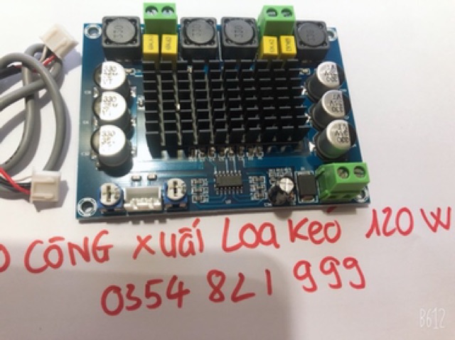 Mạch loa kéo công xuất 120W