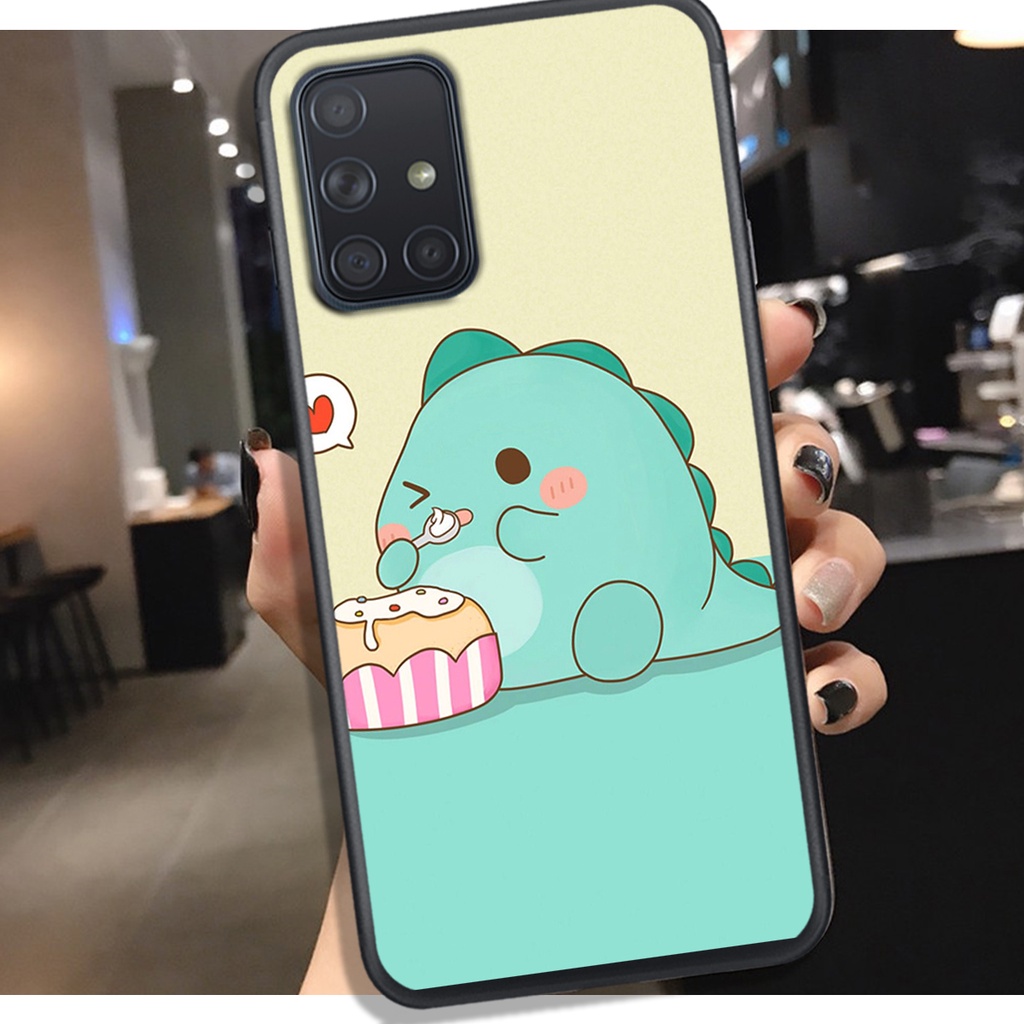 [HOT]ỐP SAMSUNG A31 - A51 -A71 - M51 , IN HÌNH KHỦNG LONG CHIBI SIÊU DỄ THƯƠNG.