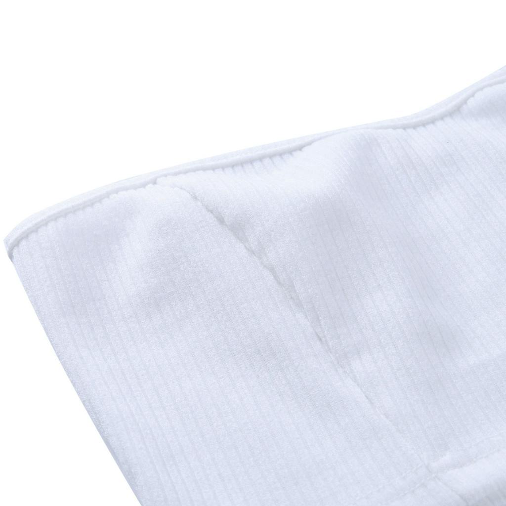 Áo croptop dạng ống màu trơn thời trang quyến rũ cho nữ