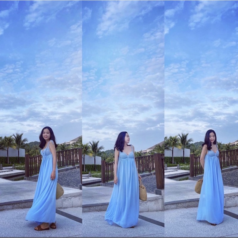 Thanh lý váy maxi Nudieye