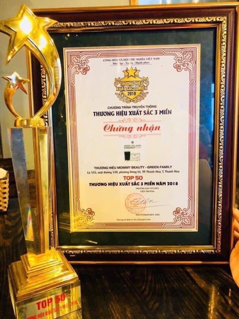 Diệp lục collagen tặng kèm chai pha 500ml | Thế Giới Skin Care