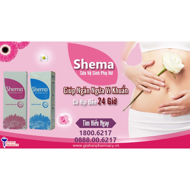 Dung dịch vệ sinh SHEMA LÁ ĐÔI