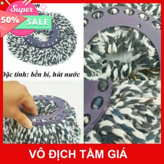 Combo 2 bông lau nhà 100% sợi cotton 🔰 cam kết chất lượng 🔰 bông lau nhà 360