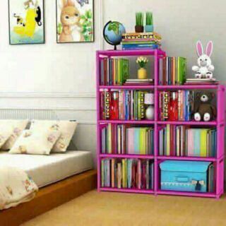 Kệ để sách 2 buồng 7 ngăn