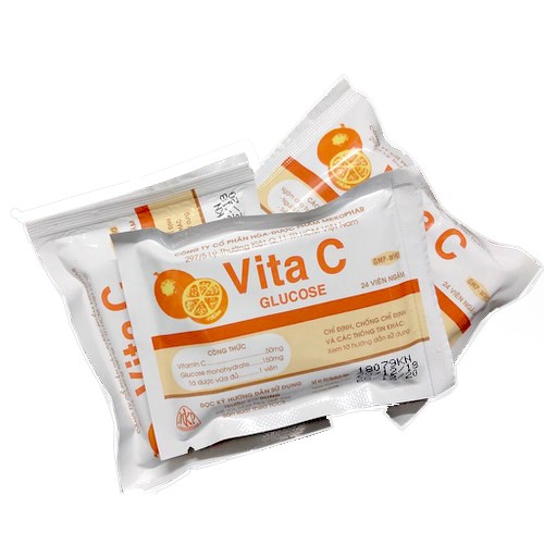 [HỘP 46 GÓI] KẸO CAM TUỔI THƠ VITA C GLUCOSE