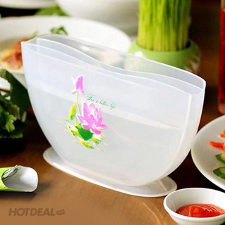 Tô nhúng bánh tráng 3 ngăn size 23cm, 25cm - Rice paper tray