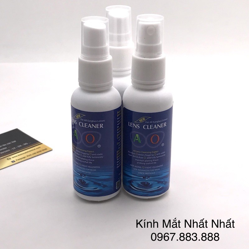 Chai nước xịt lau vệ sinh kính mát - Lens Cleaner