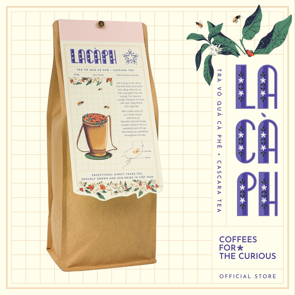 Trà Lacàph Cascara 500gr