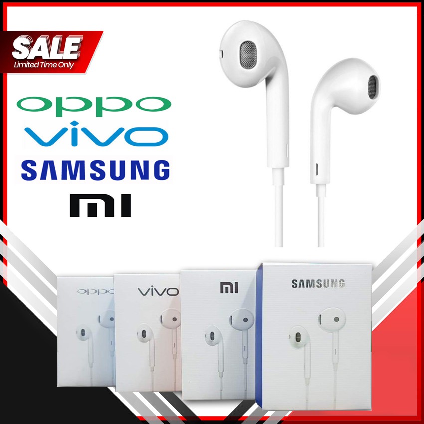 Elite Tai Nghe Nhét Tai R11 Có Micro Âm Thanh Stereo Sống Động Cho 0pp0 Vivo Mi Samsung