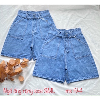 Quần Ngố Jeans túi đắp✨