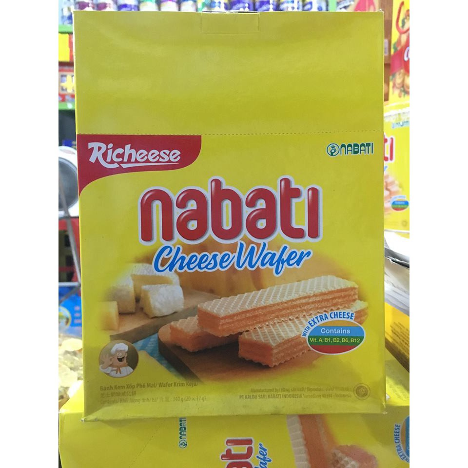 bánh xốp Nabati _ 3 gói