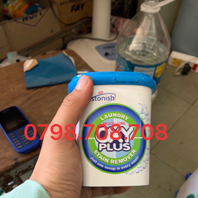 Bột Giặt Astonish Oxy Plus