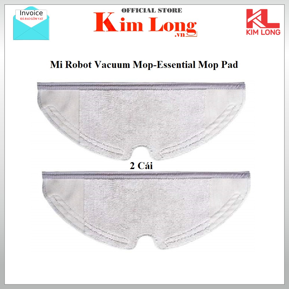 Miếng lau | khăn lau Xiaomi Mi Vacuum Mop E Essential Mi Robot Mop Pad BHR4250TY - Chính hãng