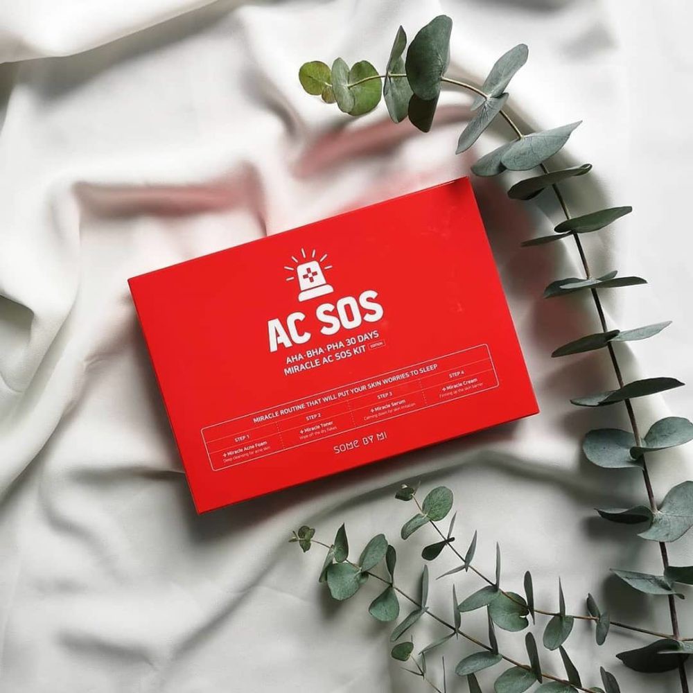 Bộ kit trị mụn Some By Mi AC SOS