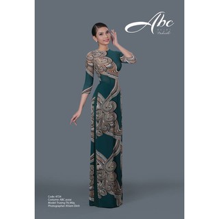 Vải áo dài voan ABC
