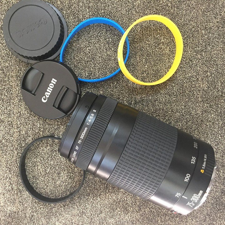 Ống kính Canon EF 75-300 f4-5.6 cho máy Crop và Fulframe