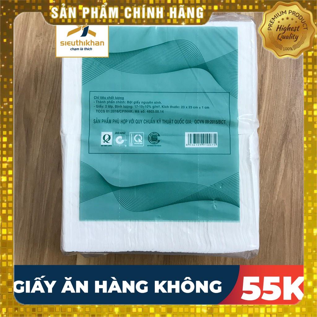 GIẤY ĂN HÀNG KHÔNG KÍCH THƯỚC 23*23CM > GIẤY DAI, MỀM, MỊN | SIÊU THỊ KHĂN
