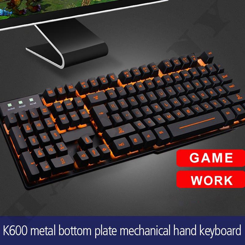 Bàn Phím Gaming K600 Phím Gõ Êm Độ Nhạy Cao – Phân Phối Bảo Hành Toàn Quốc