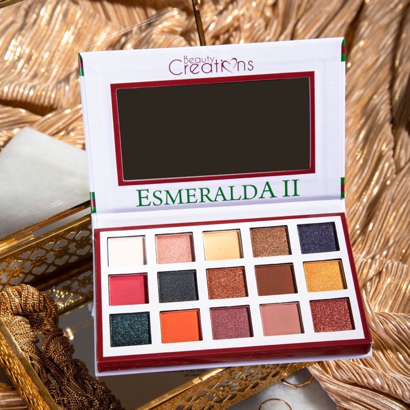 Bảng phấn mắt Esmeralda Beauty Creations 15 màu