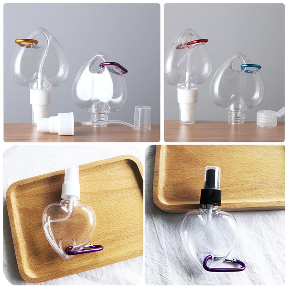 Chai Xịt Nước Rửa Tay Bằng Nhựa Trong Suốt Có Thể Tái Sử Dụng Tiện Lợi