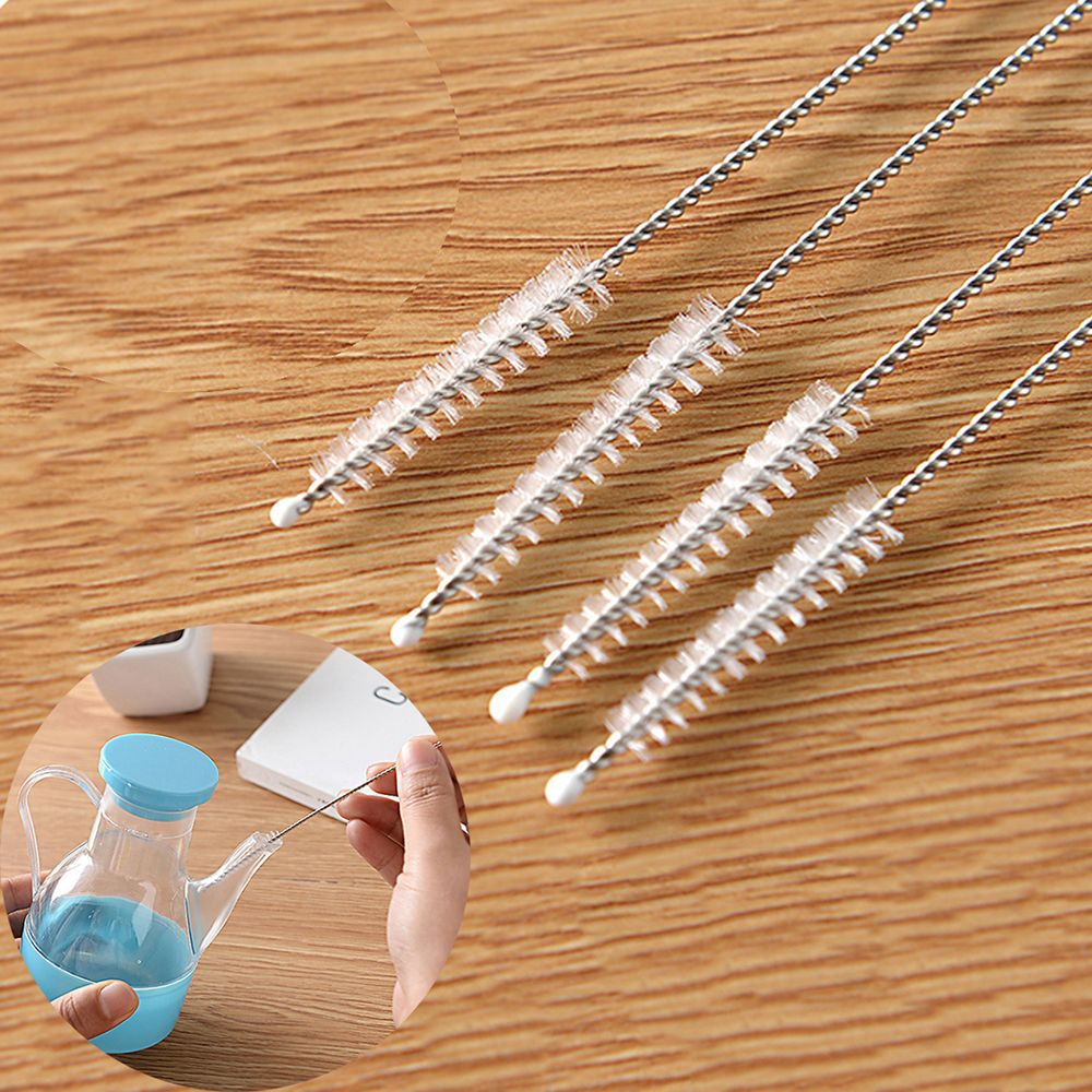 Set 10 Cọ Rửa Ống Hút Đa Năng Bằng Inox Tiện Dụng
