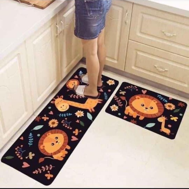 Thảm trải bếp 2 tấm