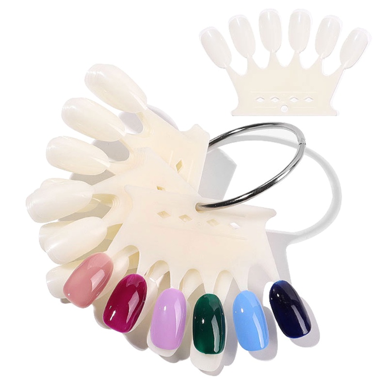 Giá Đỡ Acrylic Hình Quạt Luyện Tập Làm Móng Tiện Dụng