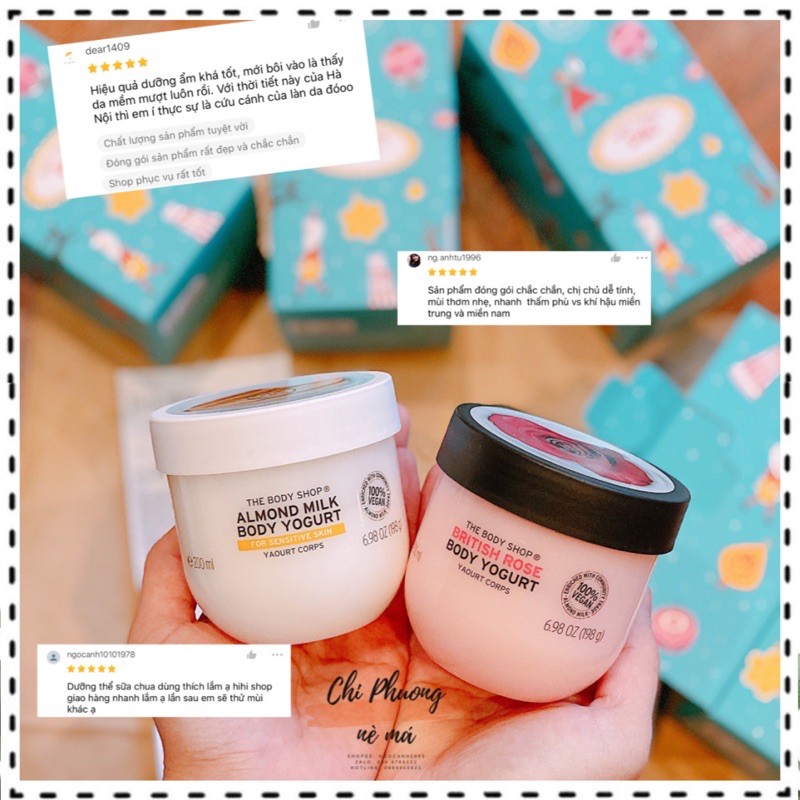 Dưỡng ẩm The body shop (yogurt Body)