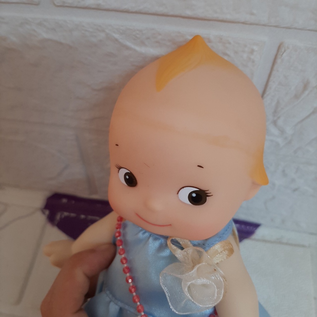 {Thanh lý, xã lỗ) Búp bê Nhật Bản em bé Trái Đào 20 cm _ Kewpie baby 8 inch dolls ( không hộp)