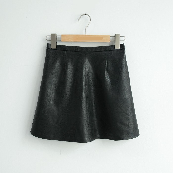 [Hàng có sẵn]Chân váy da chữ A Ulzzang Quảng Châu VDN14 | BigBuy360 - bigbuy360.vn