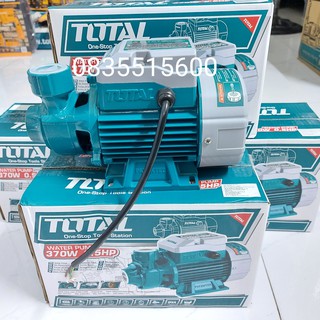 Máy bơm nước đẩy cao total twp13706 - 370w - đẩy cao 35m, mô tơ dây đồng, hàng chính hãng